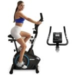 Hometrainer Ergometer - Magnetische Fietstrainer Voor Thuis tot 120 kg - Indoor Fitnessbike met Hartslagmeting