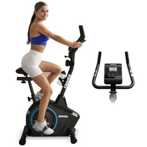 Hometrainer Ergometer - Magnetische Fietstrainer Voor Thuis tot 120 kg - Indoor Fitnessbike met Hartslagmeting