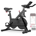 Hometrainer Fiets - MAX 100KG - Fitness Fiets met LCD-Scherm & Verstelbare Weerstand - Stil Magnetisch Systeem - Opvouwbaar - Indoor Cardio Trainer voor Thuis