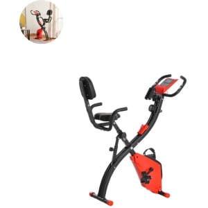 Hometrainer fiets - Bureaufiets - Deskbike - Bureau Fiets - Fitness Fiets - Stoel Fiets - Beentrainer - Mini Hometrainer - Met LCD monitor