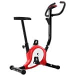 Hometrainer met bandweerstand en LCD-scherm - Thuis trainen in stijl