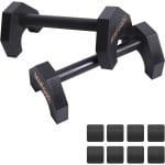 Houten Push-Up Handgrepen en Antislip Parallettes voor Krachttraining