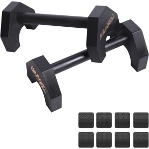 Houten Push-Up Handgrepen en Antislip Parallettes voor Krachttraining