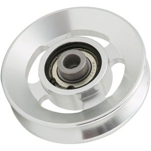 Katrol voor krachttraining, aluminiumlegering, katrol voor krachttraining, accessoires voor thuisgymnastiek, accessoires voor krachttraining (90 mm)