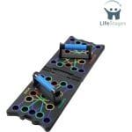 LifeStages - Push Up Bord - Push Up Bars - Push Up Stand - Krachttraining - Workout Standaarden - Gewatteerde Foam Handgrepen - Non-Slip Stevige Structuur Push Up Bars Voor Mannen En Vrouwen - Vloer Sportschool Uitrusting