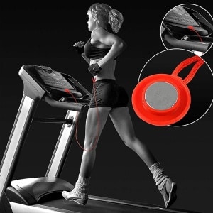 Loopband Beveiligingssleutel - Universele Magnetische Veiligheidsslot - Veilig Trainen Thuis - 1 Stuk - Rood