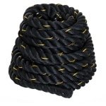 Lynly - Battle Rope Battle Touw 9 meter - battle rope fitness - met handvaten - makkelijk te bevestigen - cardio en spierkracht