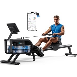 MERACH Water Resistance Roeitrainer - Water roeitrainer - Roeimachine - Roeitrainers voor Thuis - Met App en Bluetooth