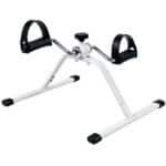 Mini Hometrainer Fiets - Pedal Exerciser - Arm- en Beentrainer - Stoelfiets - Fietstrainer voor Thuis - Verstelbare Weerstand - Senioren Fitnessapparaat