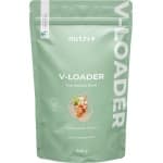 Nutri+ V-Loader Post Workout Shake- Ice Tea Peach Smaak - Hersteldrank voor spiergroei en regeneratie - met erwteneiwit, glutamine, creatine, vitaminen en mineralen - 800 g