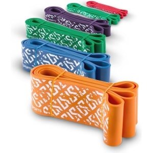 Optrekband Weerstandsband voor Krachttraining en Rekken - Tot 36 kg Ondersteuning