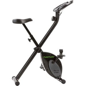 Opvouwbare Hometrainer met 8 Weerstandsniveaus - Verstelbare Fitnessfiets voor Thuisgebruik