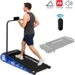 PH Fitness Loopband - Incline & Handmatige Helling - Black / Zwart - Walking Pad - Loopband voor Thuis - Loopband Fitness - A1F