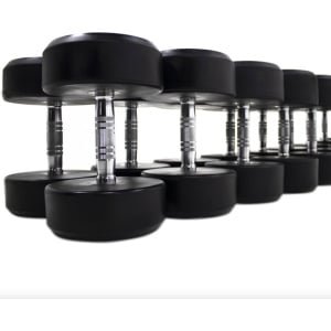 PH Fitness PU Dumbbells Voordeelset 10KG t/m 30KG - Ronde Polyurethaan Dumbells - Duurzaam & Ergonomisch - Ideaal voor Krachttraining