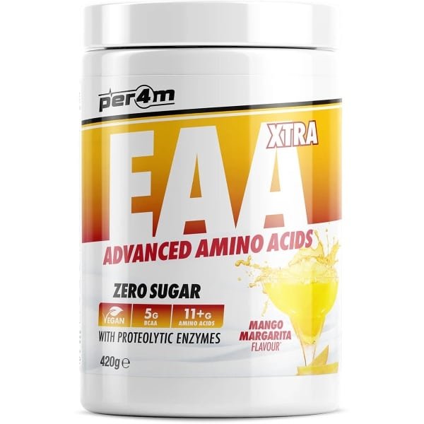 Per4m - EAA Xtra 420g - Mango Margarita - Aminozuren - EAA - Fitness - Krachttraining - Sportvoeding