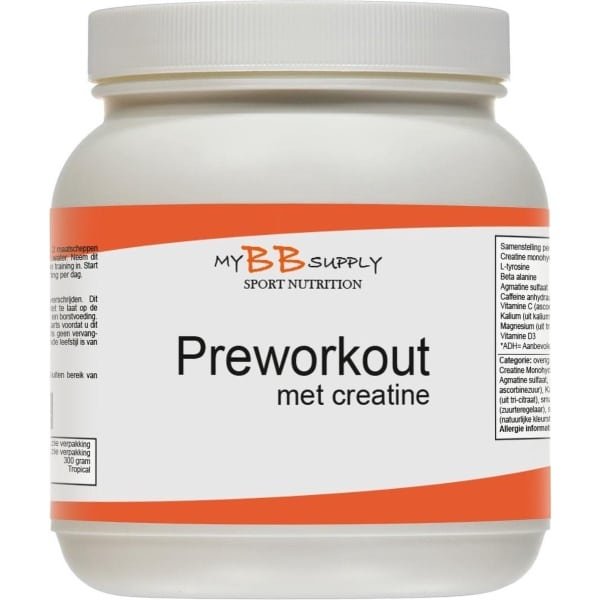 Pre workout met creatine nr 2 300gr