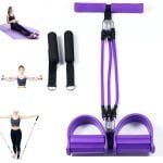Premium Multifunctionele Spanningskabel - Elastische Bodybuilding Bands - Sit-Up Expander - Fitnesskoord voor Thuis - Spierversterking - Krachttraining