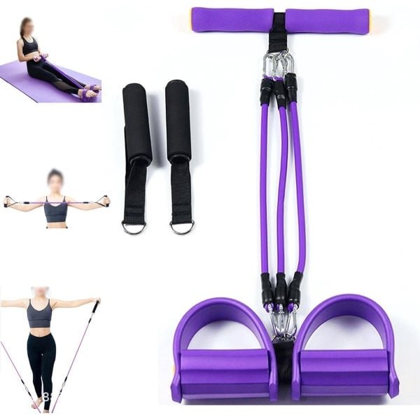 Premium Multifunctionele Spanningskabel - Elastische Bodybuilding Bands - Sit-Up Expander - Fitnesskoord voor Thuis - Spierversterking - Krachttraining