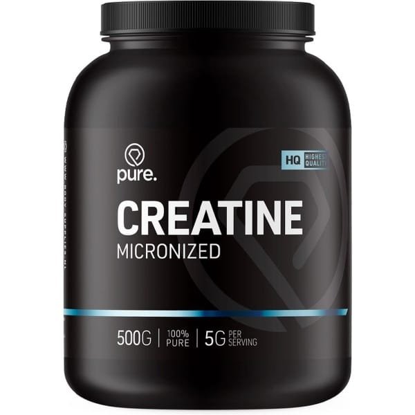 Pure. Creatine Monohydraat - Naturel - 500g - micronized poeder - creatine - sportvoeding