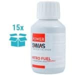 SANAS NITRO FUEL PRE-WORKOUT SHOT 15 X 100ML ANANAS
