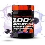 Scitec Nutrition - 100% Creatine Monohydrate (300 gram - Blue Grape) - Druif - 60 doseringen - creatine poeder - creatine monohydraat