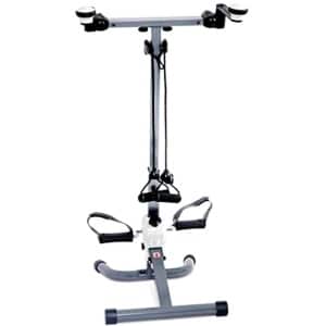 Senioren Fitness 3-in-1 Trainer - Opvouwbare Multifunctionele Crosstrainer voor Bovenlichaam en Benen