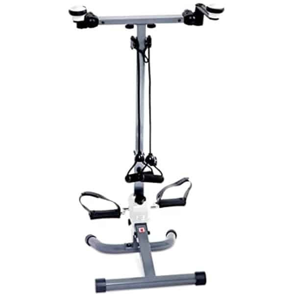 Senioren Fitness 3-in-1 Trainer - Opvouwbare Multifunctionele Crosstrainer voor Bovenlichaam en Benen