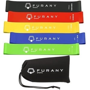 Set van 5 Weerstandsbanden voor Thuis en Onderweg - Ideaal voor Yoga, Pilates en Krachttraining