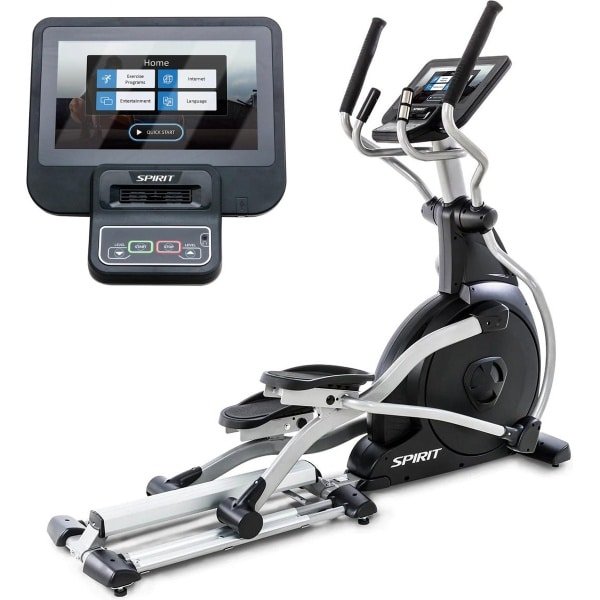 Spirit Fitness CE800ENT Crosstrainer met entertainment console - Professionele/Commerciële crosstrainer voor sportclubs, sportscholen, verenigingen en praktijken
