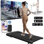 Studio Lyma Loopband inklapbaar - Walking pad - t/m 6 km/u - LCD Digitale Data Display - Makkelijk onder bureau te plaatsen - AI-trainingsopties - Schokabsorberende technologie