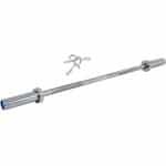 THUNDER® | Rechte Halterstang 120cm | SG-O-120/50 | Olympische Halterstang | 50mm Boring | Voor Krachttraining & Gym | Chroom Staal | Duurzaam & Antislip | Professionele Kwaliteit