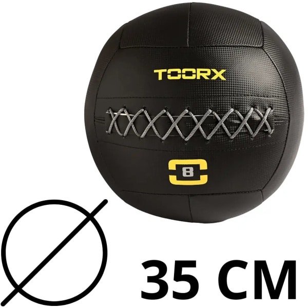 Toorx Professional Wall Ball Absolute 35 cm 7 kg - Fitness - Gewichtsbal - Gewichtsbal - Medicijn Bal - Krachttraining - 35 cm diameter
