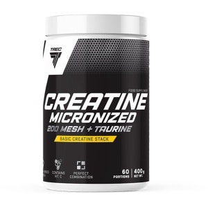 Trec Nutrition - Creatine Monohydrate poeder - Creatine Monohydrate powder - Voedingssuplement - 400g (61 doseringen) - Best fit creatine naar de sportschool