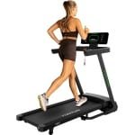 Tunturi Cardio Fit T50 Loopband - Hardloopband met bluetooth - Wandelband - 44 programma's - Inklapbaar - Walking pad - Compact - 0,8 tot 16,0 km/u - EU veiligheid gecertificeerd - Incl Gratis app