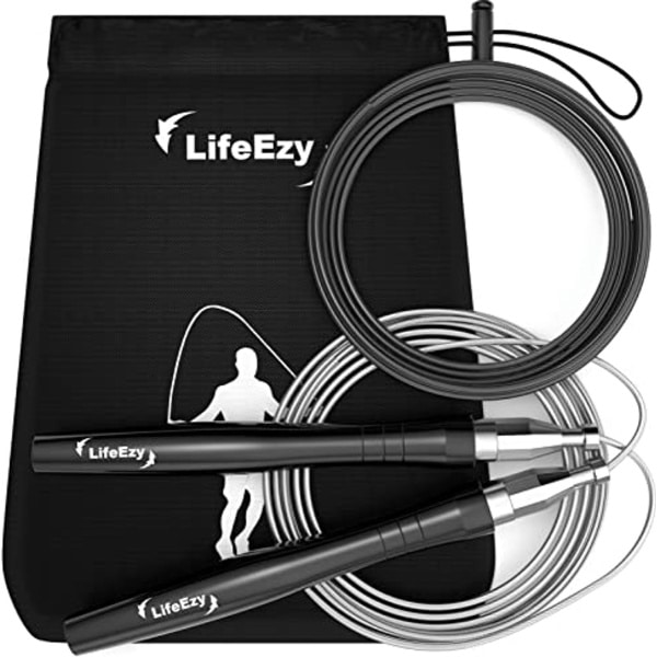 Verstelbaar Gewogen Springtouw voor Fitness - Perfect voor Crossfit en Thuistraining