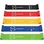 Weerstandsbanden Set van 5 - Oefenbanden met Verschillende Weerstandsniveaus voor Krachttraining en Sportherstel