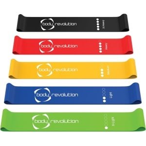 Weerstandsbanden Set van 5 - Oefenbanden met Verschillende Weerstandsniveaus voor Krachttraining en Sportherstel