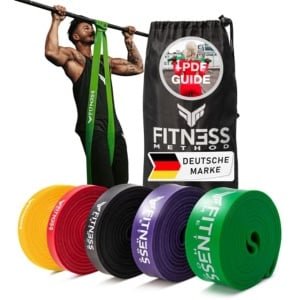 Weerstandsbandenset voor Krachttraining en Thuisfitness - Inclusief Tas en Trainingshandleiding