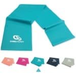 Weerstandstherapiebanden - Premium fitnessbanden voor pilates, yoga en krachttraining - Fysiotherapie en revalidatie - Trainingsgids inbegrepen