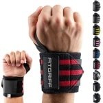 Wrist Wraps voor Gewichtheffen en Krachttraining - 45cm Polsbanden Fitness en Bodybuilding