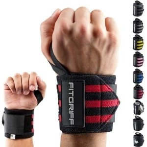 Wrist Wraps voor Gewichtheffen en Krachttraining - 45cm Polsbanden Fitness en Bodybuilding