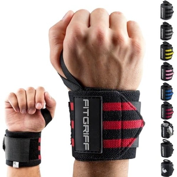 Wrist Wraps voor Gewichtheffen en Krachttraining - 45cm Polsbanden Fitness en Bodybuilding