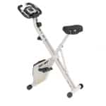 YEE GOO Opvouwbaare Hometrainer Fiets - Fitness Fiets - Spinning Fiets - 16 Niveaus Magnetische Weerstand - Indoorfiets - Hartslagsensoren - in hoogte verstelbaar - LCD-display - houder voor telefoon/tablet -Wit