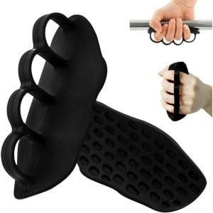 Ynkkvre - Grip Pads voor Krachttraining - 4-Gats Ergonomisch Ontwerp, Antislip voor Pull-ups en Gewichtheffen