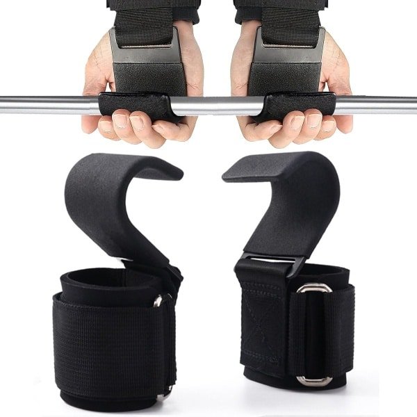 Ynkkvre - Tillhandschoen met Haak - Robuust voor CrossFit, Pull-ups en Krachttraining met Verstelbare Band