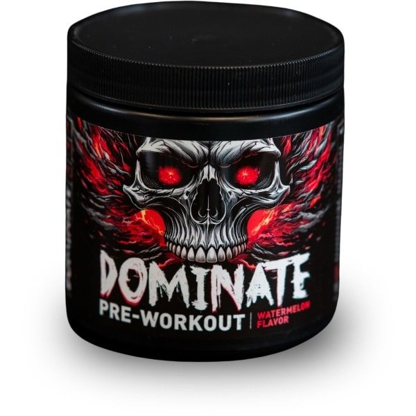 YoungFitNutrition - DOMINATE Preworkout - Watermeloen - 300 gram (30 doseringen) - Krachttraining - Voedingssupplement