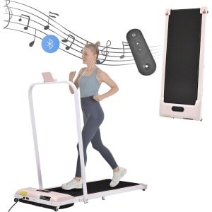 2-in-1 Loopband voor Thuis met Bluetooth & LED-Display - Inklapbare Wandelpad