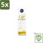 5 x NIVEA - Oogcrème - Q10 POWER - Tegen donkere kringen & rimpels - Voor alle huidtypen - Met Q10 & Creatine - 15 ml - Grootverpakking - NIVEA Oogcrème - Oogcontourcrème - Donkere Kringen - Wallen - Rimpels