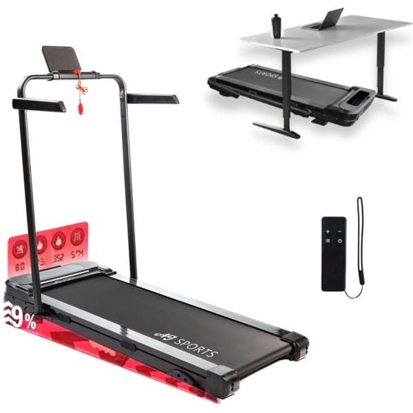 AJ-Sports Loopband Met Helling - 0-12 km/u - 9% Helling Functie - Hardloopband - Walking pad - Wandelband - Treadmill - Extra Krachtige 2.0 PK Motor - Inklapbaar - 12 Programma's - 99% Voorgemonteerd - Fitness - Hyrox