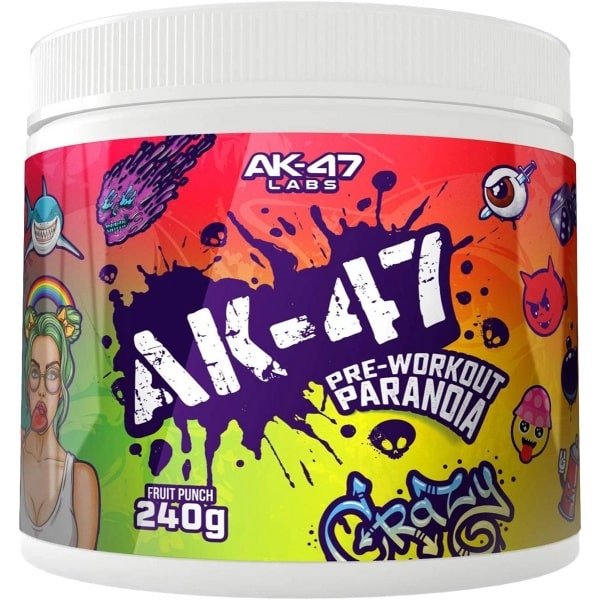 AK-47 Pre-Workout - 120 servings - Orange